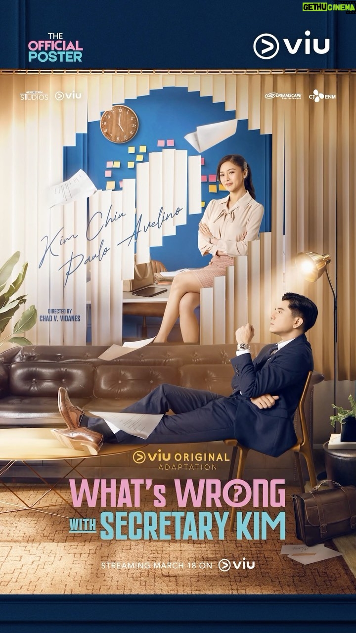 Kim Chiu Instagram - Alright, I think weโre ready...Tadaaaaa!!! ๐๐ Presenting the #WWWSKOfficialPoster and the fun behind the scenes in creating this very special artwork! #ViuOriginalAdaptation #WhatsWrongWithSecretaryKim streaming this March 18. Watch it exclusively on Viu! #KimPau #KimPauOnViu