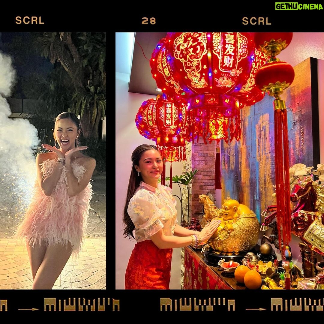 Kim Chiu Instagram - Kung Hei Fat Choi! 🐲🧧 I love celebrating the Lunar New Year because it’s so festive and definitely fun. This Feb 10, we’re welcoming the Year of the Wooden Dragon! Chinese tradition is a must like the dance with the dragons, loud drums, fire crackers, tikoy, wishing paper and many more. The traditions are very popular, you can almost hear sounds just from looking at these photos. Of course, I drink @beroccaph to keep me energized throughout the holiday 💚⚡ Can you also hear the Berocca fizz? May we all have a prosperous, blessed and energetic year of the wooden dragon. Kung hei fat choi everyone!!!!