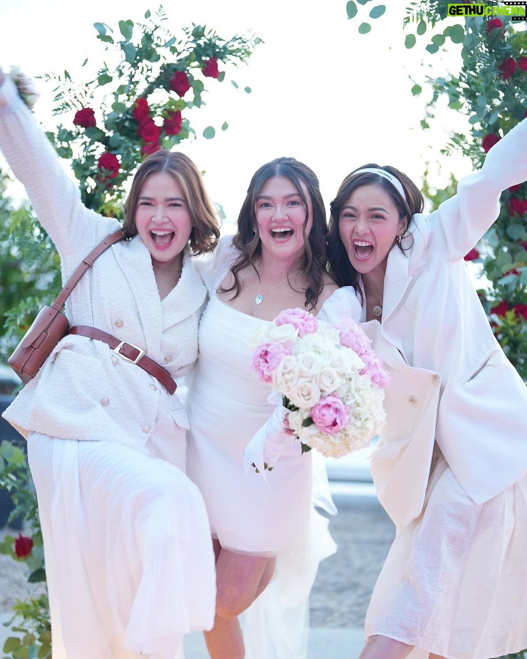 Kim Chiu Instagram - 12-31-23 Witnessed a love that is everlasting, love that comes in perfect timing, love that is unconditional, and love that deserves to be felt by one another.β€οΈ Congratulations momsy @iamangelicap and @gregg_homan π₯°π₯°π₯° I felt blessed to witness this beautiful ceremony. π₯Ή I canβt miss this!βΊοΈ Love you, Momsy Angge! Thank you, @gregg_homan for loving our momsy.β€οΈ alagaan mo ang momsy namin forever!π₯° #ANGBEKI IS EXTRA EXTRA HAPPY!!! Momsy @bela, I am glad to experience this with you!βΊοΈπ©· βπ³πππ ππ πππππππ, ππππ ππ ππππ
." 1 πͺππππππππππ 13:4 Los Angeles, California