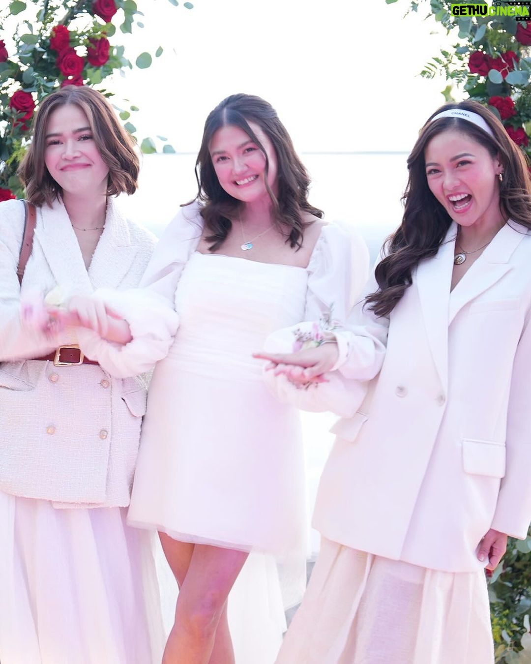 Kim Chiu Instagram - 12-31-23 Witnessed a love that is everlasting, love that comes in perfect timing, love that is unconditional, and love that deserves to be felt by one another.β€οΈ Congratulations momsy @iamangelicap and @gregg_homan π₯°π₯°π₯° I felt blessed to witness this beautiful ceremony. π₯Ή I canβt miss this!βΊοΈ Love you, Momsy Angge! Thank you, @gregg_homan for loving our momsy.β€οΈ alagaan mo ang momsy namin forever!π₯° #ANGBEKI IS EXTRA EXTRA HAPPY!!! Momsy @bela, I am glad to experience this with you!βΊοΈπ©· βπ³πππ ππ πππππππ, ππππ ππ ππππ
." 1 πͺππππππππππ 13:4 Los Angeles, California