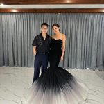 Kim Chiu Instagram - About last night!🖤 #francislibiran25 Congratulations @francislibiran8 for a great show last night and happy 25 years of being one of the best designers in the country!👏🏼👏🏼👏🏼 cheers to many more fruitful years to come!✨✨✨✨✨ love you!!!! @jakegalvez @rjdelacruz @adrianneconcept @miss.vince_ 📸 @niko.gonzales