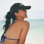Kim Chiu Instagram - SUNSHINE state of MIND!!!💙☀️🌊🙏🏻 Have a great start of the week everyone!!!!😘 #Chiurista #ootdksyc #HMTropicalEssentials @hm ❤️ Mykonos Village, Balesin Island