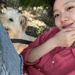 Kim Go-eun Instagram – 월이와 오랜만에 데이트 💕