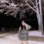 Kim Hye-yoon Instagram – 🌸나도 벚꽃 봤었다~~~!!!!!🌸
