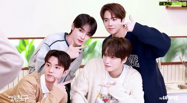 Kim Jae-joong Instagram - 더보이즈랑 뉴큐빵이랑 재친구에서 놀자놀자~~🙌 #더보이즈 #재친구 #theboyz