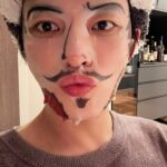 Kim Jae-joong Instagram - 팩을 하고 잡니다🎭
