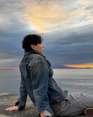 Kim Ji-soo Instagram - Sunset of Beautiful Manila
