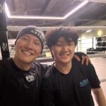 Kim Jong-kook Instagram - #친조카 #너무착한놈 #은근닮음 #복싱시작 #알로하복싱 #nephew