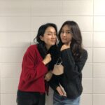 Kim Joo-ryoung Instagram - 미녀둘😉 @soneunseo85 ❤️