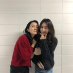 Kim Joo-ryoung Instagram - 미녀둘😉 @soneunseo85 ❤️