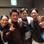 Kim Joo-ryoung Instagram - 디즈니플러스 제작발표회 현장 💗💗💗#최민식 #손석구 #이동휘 #허성태 #임형준 #손은서 #류현경 #김주령 #강윤성감독님