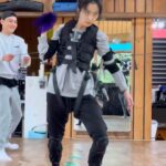 Kim Joo-ryoung Instagram - 와이어 액션 도전~!!! 도전은 고통도 따르긴 하지만 익싸이팅하다. #베스트스턴트 #wireaction