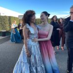 Kim Joo-ryoung Instagram - I love @iamsandraohinsta ❤️@sagawards @squidgamenetflix I will play with her someday!!!