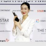 Kim Joo-ryoung Instagram - #2021aaa #스타뉴스 #bestactorwinner 🎉#오징어게임 #한미녀 #김주령 Thank you soooo much❤️
