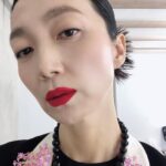 Kim Joo-ryoung Instagram - red lip💋❤️