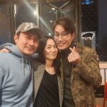 Kim Joo-ryoung Instagram – 삼겹살집 3인방 ~ 오빠들과 함께~ 죄값 치르고…!!! ㅠㅠ 정말 수고많았어요❤️ #카지노 #Bigbet #임형준 #김주령 #송영규