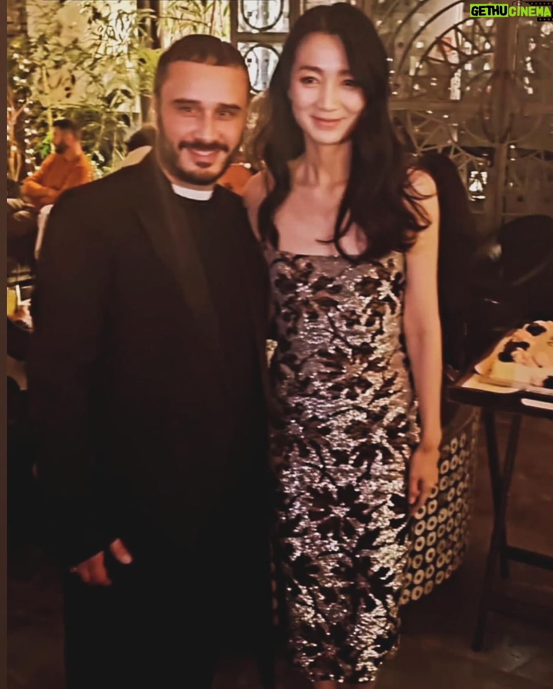 Kim Joo-ryoung Instagram - in Milan night 1 @chb.christianboaro @milanloveseoul @grandhotelvillatorretta