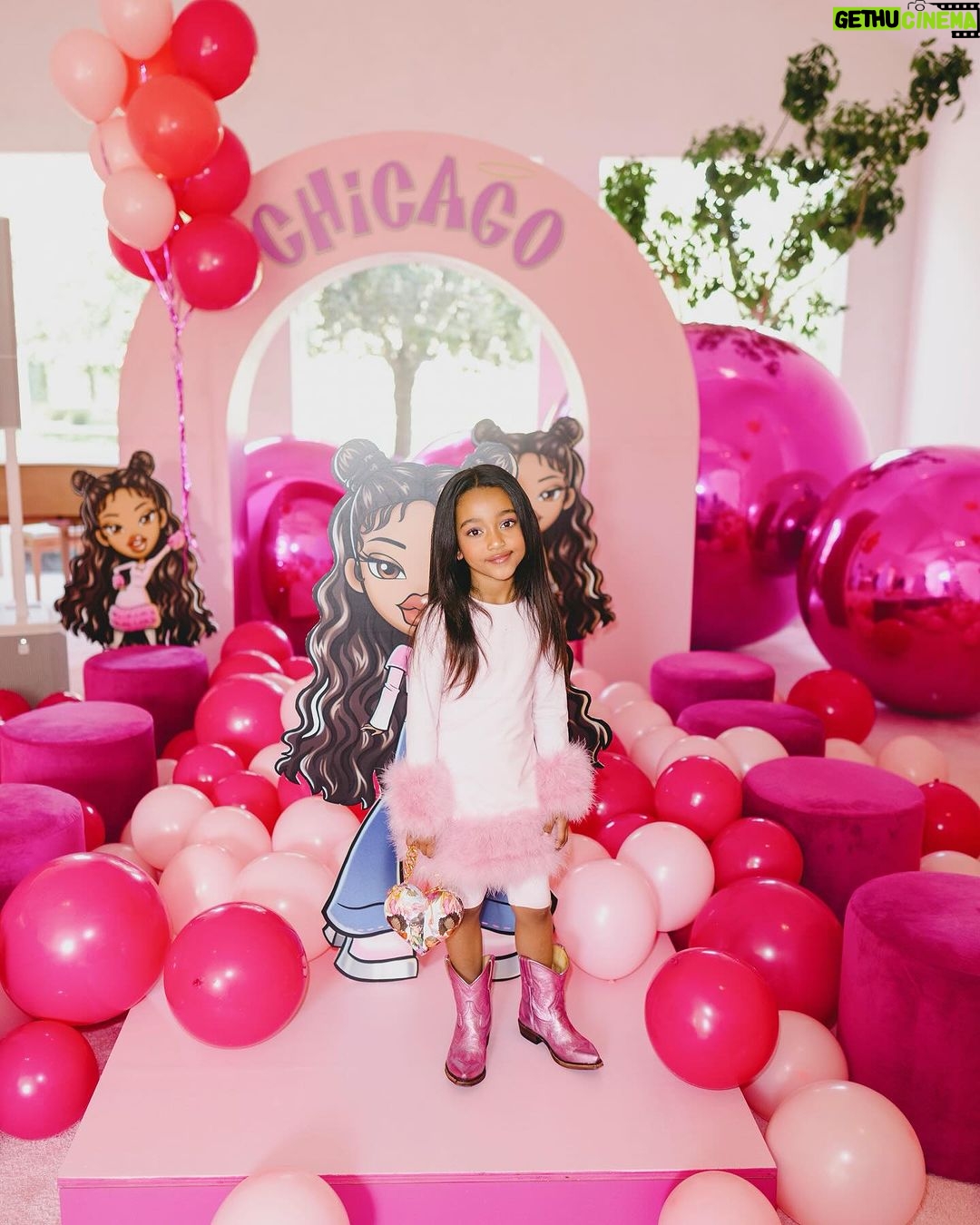 Kim Kardashian Instagram - Chi Chi’s 6th Bratz birthday party 🩷