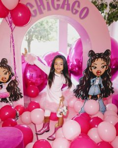 Kim Kardashian Instagram - Chi Chi’s 6th Bratz birthday party 🩷