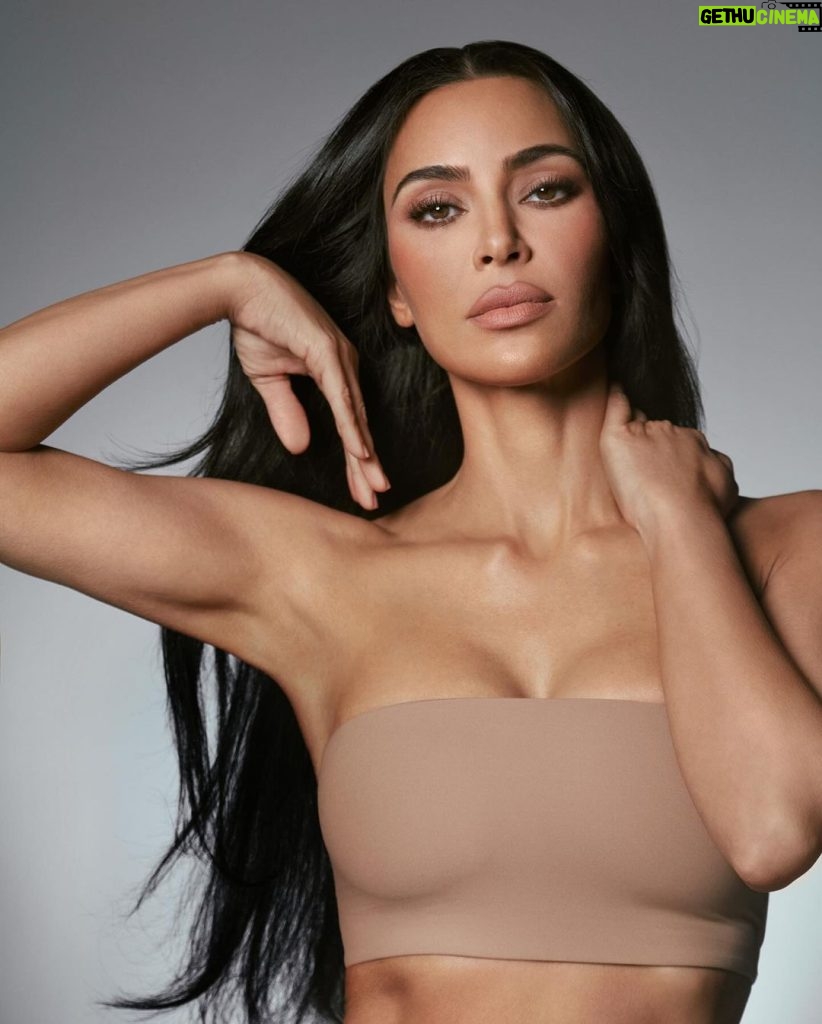 Kim Kardashian Instagram - the new neutrals 🩶 I’m wearing @SKKN Lip Liner in NUDE 09: a medium neutral brown nude Soft Matte Lip Color in NUDE 03: a neutral pink nude. Video: Lip Liner in NUDE 11, Soft Matte Lip Color in NUDE 05, and the Classic Mattes Eyeshadow Palette. Makeup launches on January 26th at 9AM PST. Join the waitlist at SKKNBYKIM.com