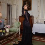 Kim Kardashian Instagram – 🖤 @balenciaga