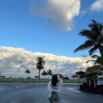 Kim Min-ju Instagram - 미리 보낸 여름🫐🐬💙 Hawaii