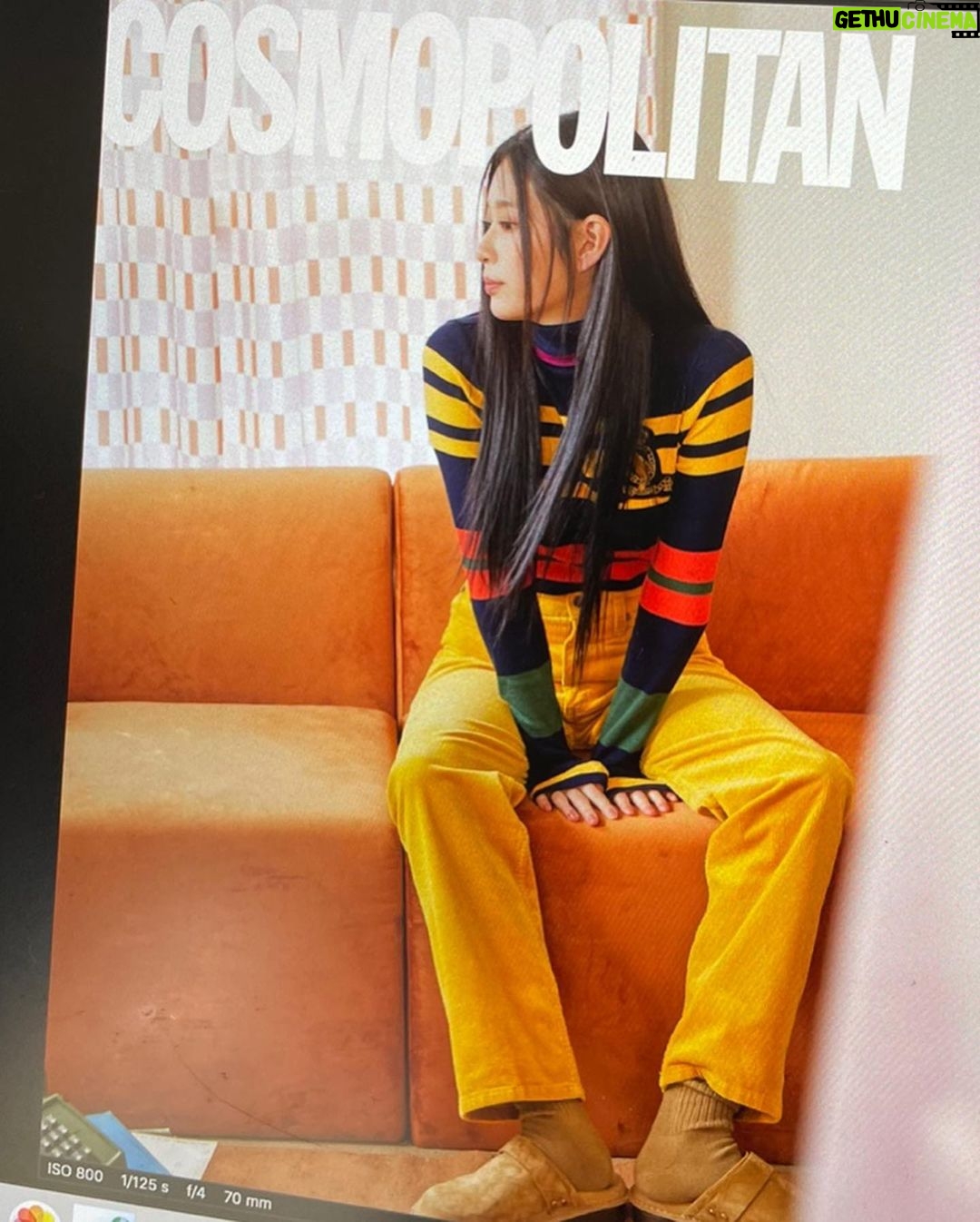 Kim Min-ju Instagram - @poloralphlauren @cosmopolitankorea 🧸