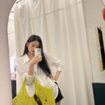 Kim Min-ju Instagram - #AD @prada #pradatropico 🏖