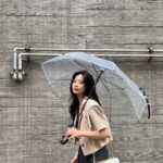 Kim Min-ju Instagram - #TheLolaBag #Burberry #ad 🌱