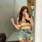 Kim Min-ju Instagram - 🌈🎸🎶🎨