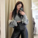 Kim Min-ju Instagram - #celine #CELINECUIRTRIOMPHE #광고