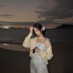 Kim Min-ju Instagram - 🤍🩵💜 Hawaii
