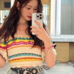 Kim Min-ju Instagram - 🌈🎸🎶🎨