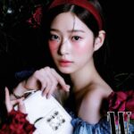 Kim Min-ju Instagram - @wkorea @rogervivier 💐At Roger Garden🌹✨