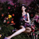 Kim Min-ju Instagram - @wkorea @rogervivier 💐At Roger Garden🌹✨