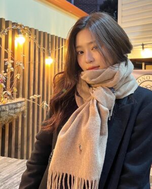 Kim Min-ju Instagram - 🌨🧦