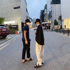 Kim Min-seok Instagram - 고은성과 김민석 #고슴도치 #벌써예전사진