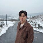 Kim Min-seok Instagram - 평창 셋트장에 고립된 나... 사진이라도 찍고자 했지만. 이 또한 쉽지않네. #눈그만