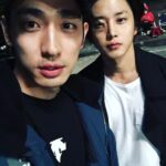 Kim Min-seok Instagram - #광대들 오늘 회차 촬영 끝..;; 용산구 주민 박이형과. 분장 지우고 첫 사진.#진상 #팔풍
