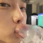Kim Min-seok Instagram - 내입술 #왕순대