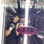 Kim Min-seok Instagram - Keep going🥊 @stsboxing_ @lovewook_ STS Boxing
