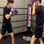 Kim Min-seok Instagram - Keep going🥊 @stsboxing_ @lovewook_ STS Boxing