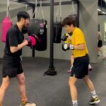 Kim Min-seok Instagram - Keep going🥊 @stsboxing_ @lovewook_ STS Boxing