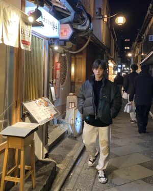 Kim Min-seok Instagram - Kyoto.