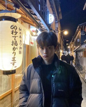 Kim Min-seok Instagram - Kyoto.