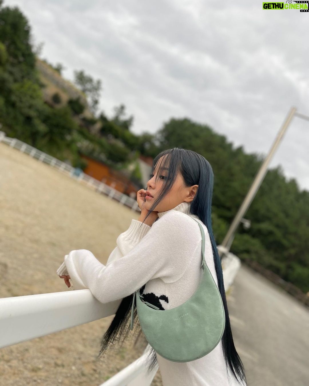 Kim Se-jeong Instagram - 로조 에센셜 소프트 호보백♥ #Longchamp #LongchampRoseau #롱샴 #롱샴로조