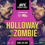 Kim Yu-gyeom Instagram – [정찬성 (Korean Zombie)]퐈이팅!!!!🔥🙏🙏🙏
UFC Singapore
⠀
정찬성 (Korean Zombie) vs 할로웨이 (Holloway)
⠀
내일 싱가폴에서 열리는 UFC 싱가폴의 헤드라인 경기, 정찬성의 대결에 여러분의 많은 응원과 관심 부탁드립니다.
Korean Zombie VS Holloway on tomorrow in Singapore for the UFC Singapore headline event.
⠀
@koreanzombiemma #정찬성 #KoreanZombie
@BlessedMMA #할로웨이 #Holloway
@ufc #UFC #UFCSingapore #Roadtoufc
#AOMG