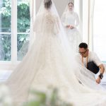 Kimberly Ann Voltemas Instagram - Accompany the luminous bride, Thai ambassador @Kimmy_Kimberley, for her final fitting as she joyfully slips into her one-of-a-kind, couture wedding gown designed by @MariaGraziaChiuri. The finishing touches are orchestrated by a team of expert seamstresses in the Dior Ateliers, to ensure a flawless fit that gracefully embraces her silhouette. Every inch is adorned in a dreamy flourish of opulent floral guipure in soft shades of ivory and beige, culminating in a play of light and transparency. The reveal is a tribute to bridal dreams and a testament to the excellence of #DiorSavoirFaire. © Photo: Sophie Carre