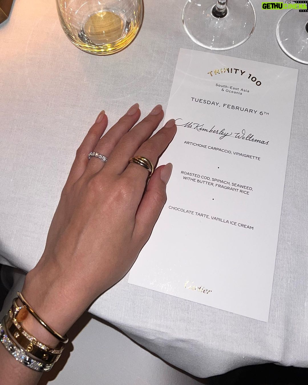 Kimberly Ann Voltemas Instagram - Fabulous night at Coco Paris ♥️✨ @cartier #CartierTrinity #Trinity100Celebration