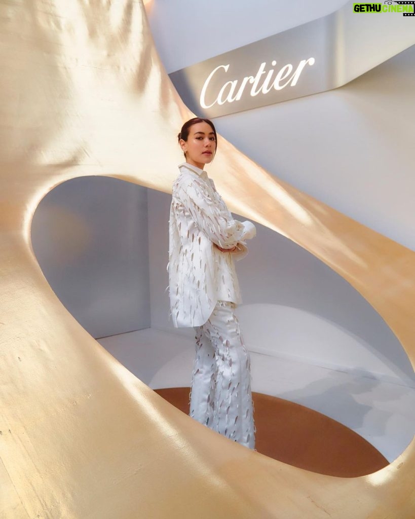 Kimberly Ann Voltemas Instagram - Experiencing the 100 year ”Cartier Trinity“ exhibition ♥️ @cartier #CartierTrinity #Trinity100Celebration Paris, France